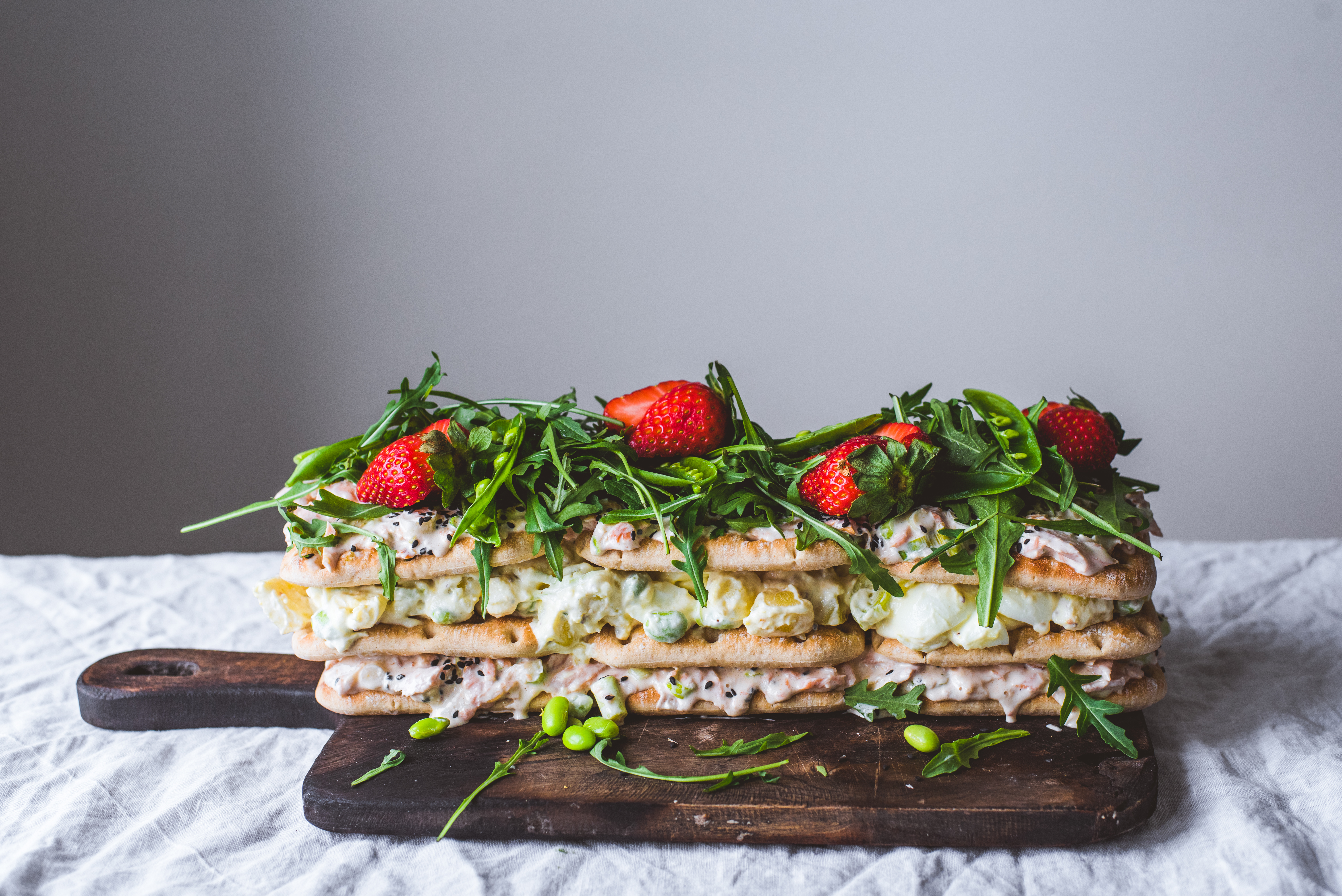 Voileipäkakku japanilaistwistillä