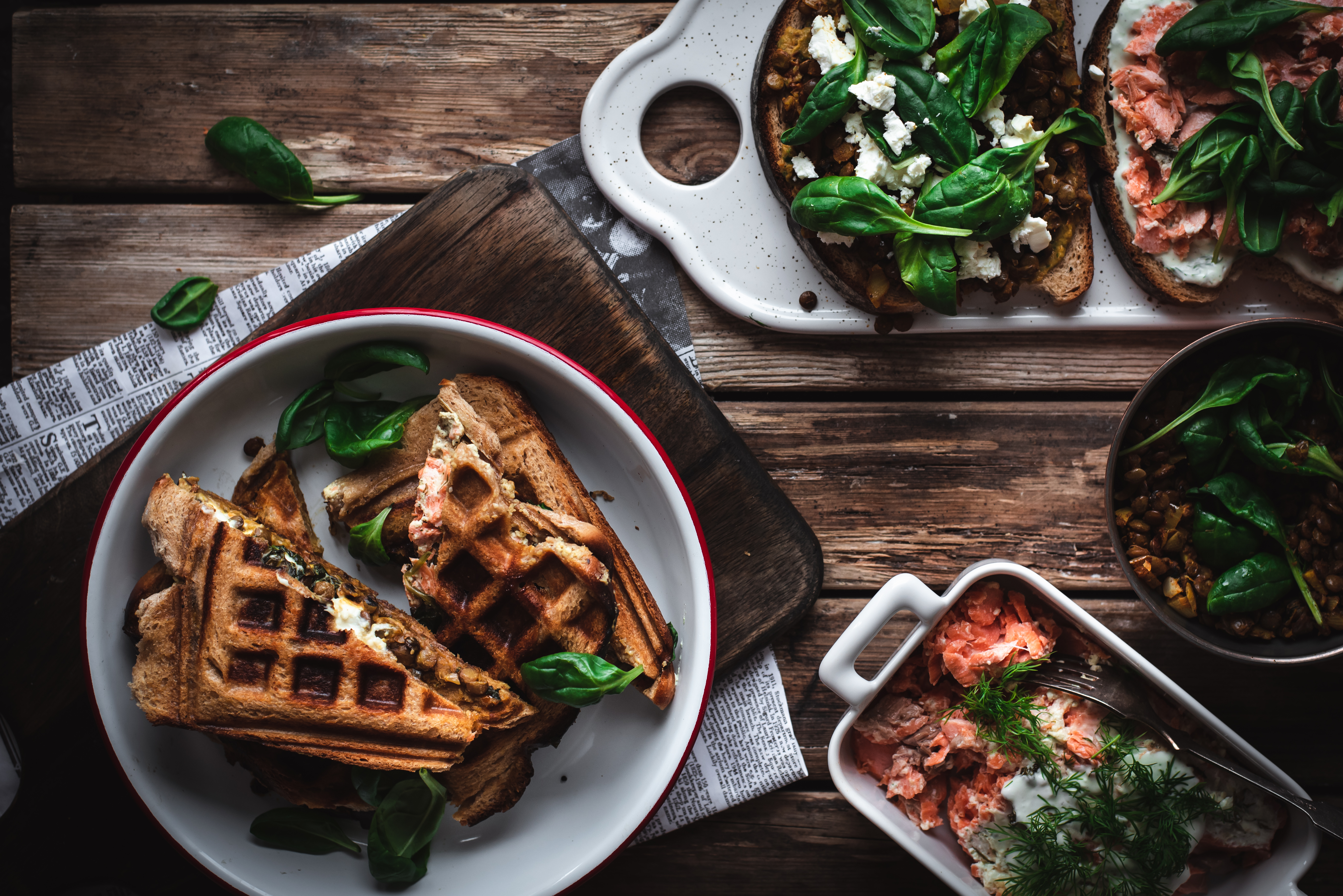 Hävikkiruokavohvelit