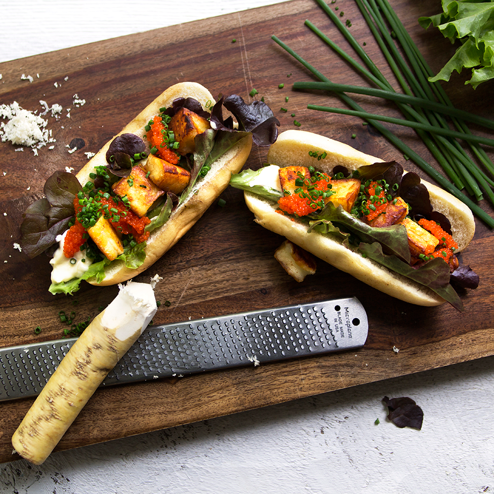 Kasvissyöjän Lobster roll