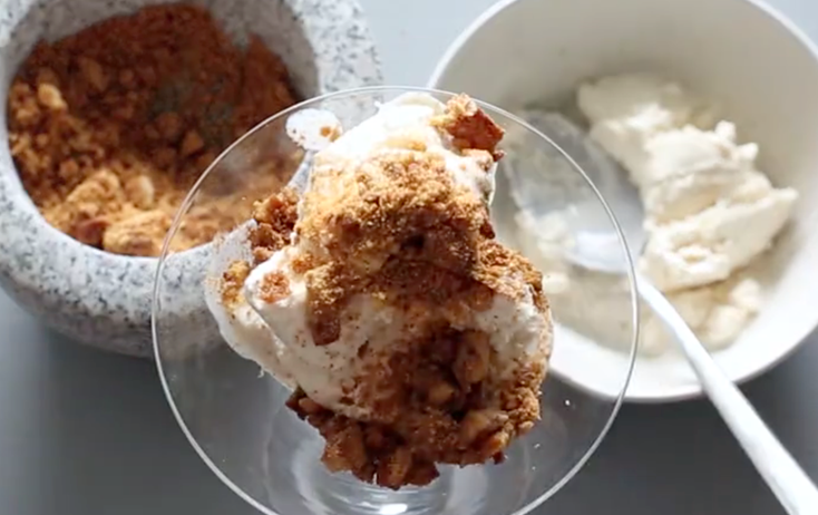 Vaniljajäätelöä ja Gifflar-rouhetta