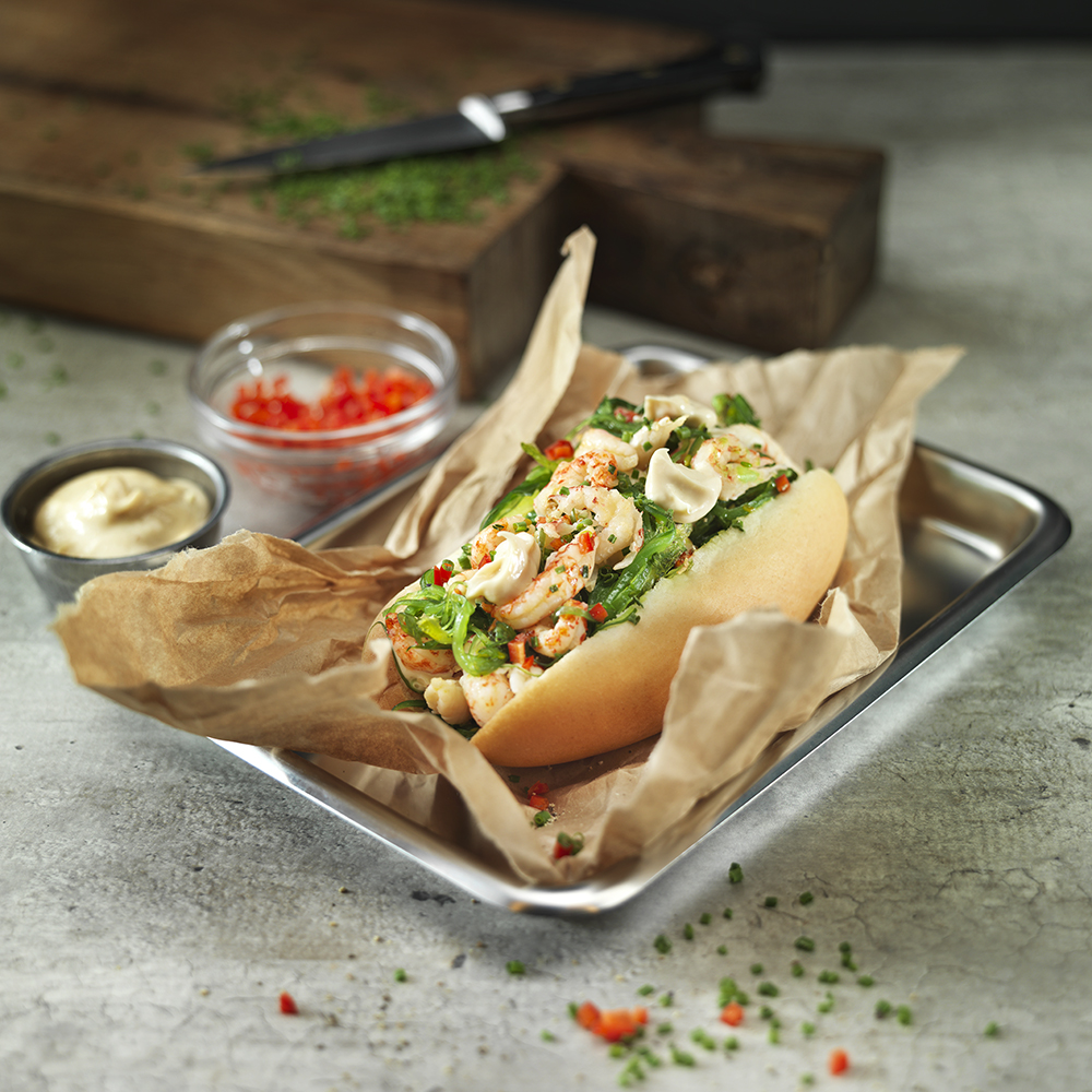 Rapusalaatti Japan-style